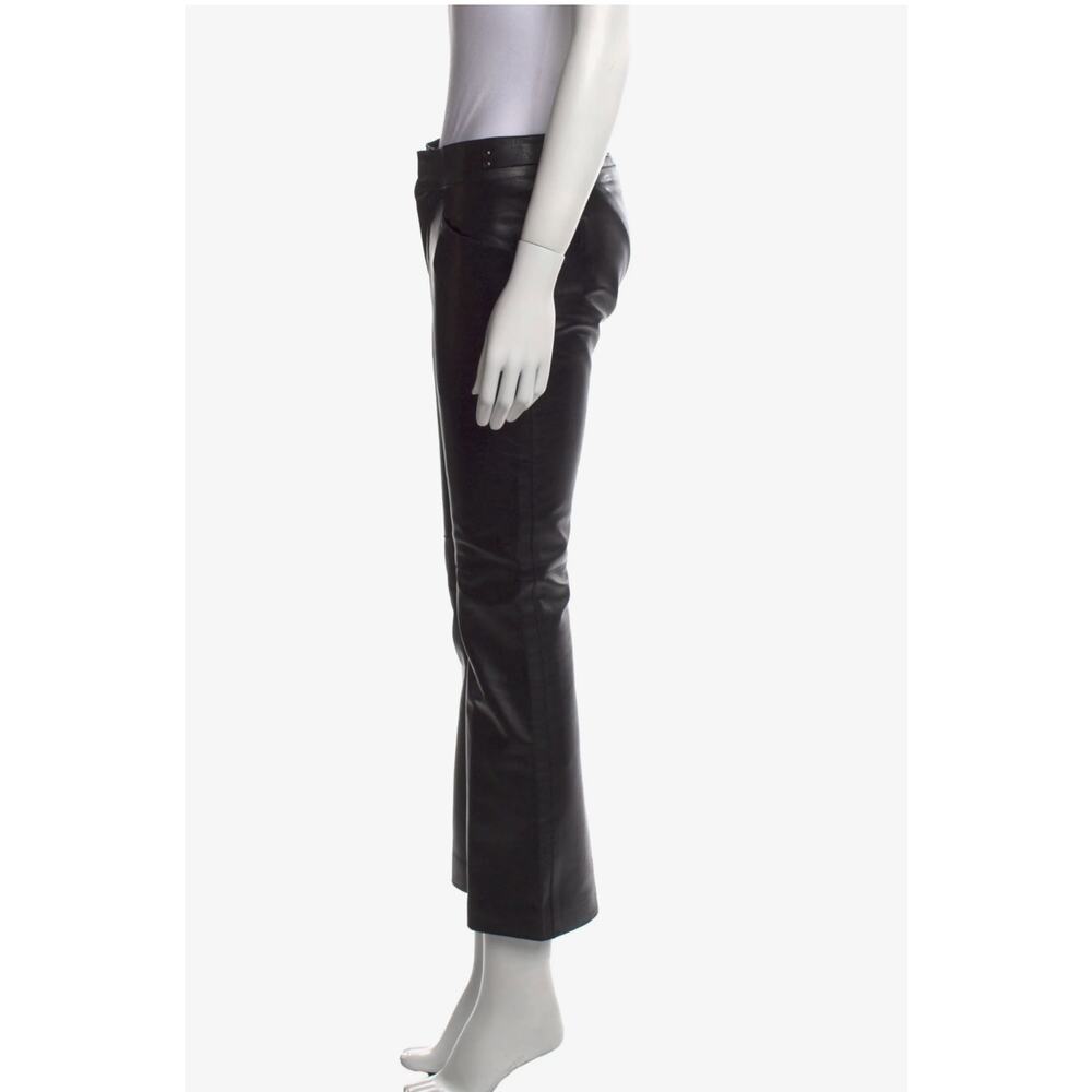 Gucci Leather Wide Leg Pants - Picture 2 of 3